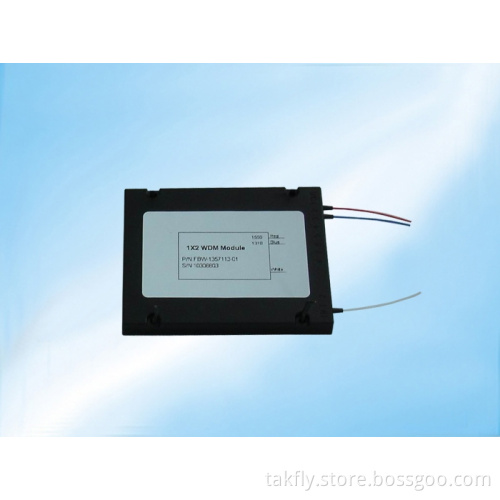 Manufacture 1X2 Coarse Wavelength Division Multiplexer CWDM